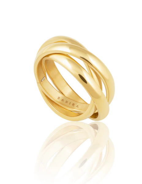 Golden Girl Ring Set