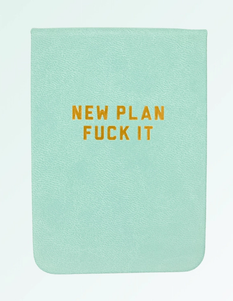 New Plan F*ck It-Leatherette Journal